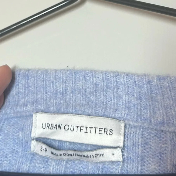 Urban Outfitters BDG Cardigan Sweater Wide Sleeves Blue Size Small - Picture 5 of 7